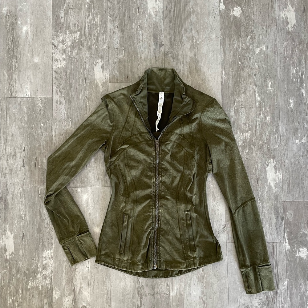 Lululemon Olive Green Align Jacket